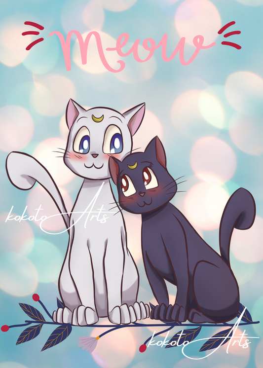 Print Arts Luna and Artemis